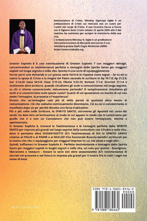 Produktbild: Greater Exploits - 8 - Perfette testimonianze e immagini dello SPIRITO SANTO per maggiori
