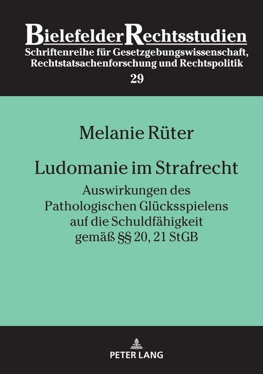 Produktbild: Ludomanie im Strafrecht