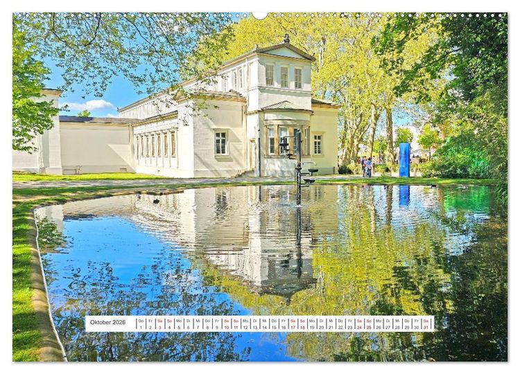 Produktbild: Bad Oeynhausen - Von Rinteln bis Porta Westfalica (hochwertiger Premium Wandkalender 2026 DIN A2 quer), Kunstdruck in Hochglanz