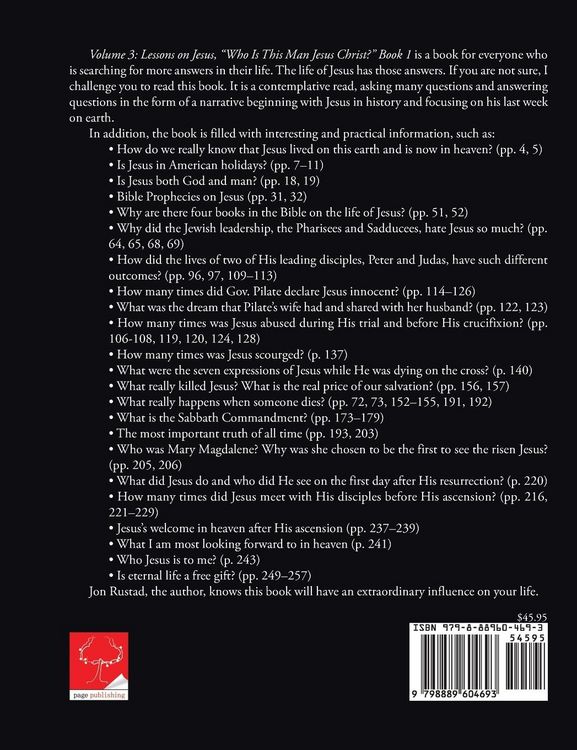 Produktbild: Lessons on Jesus