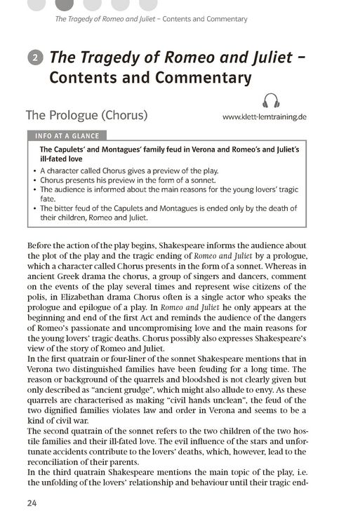 Produktbild: Lekt&uuml;rehilfen William Shakespeare 'Romeo and Juliet'