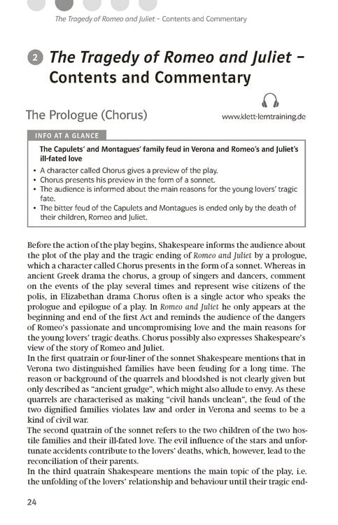 Produktbild: Lekt&uuml;rehilfen William Shakespeare 'Romeo and Juliet'