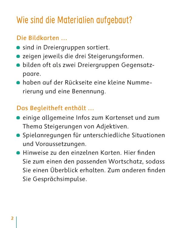 Produktbild: Adjektive: Steigerungen
