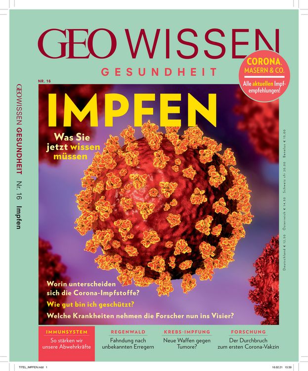 Produktbild: GEO Wissen Gesundheit / GEO Wissen Gesundheit 16/21 - Impfen