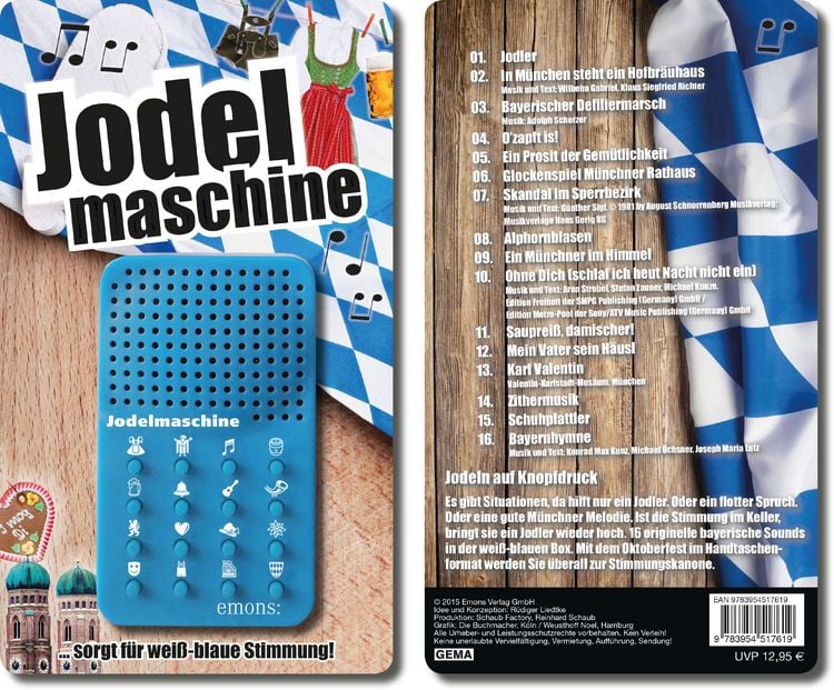 Produktbild: Jodelmaschine