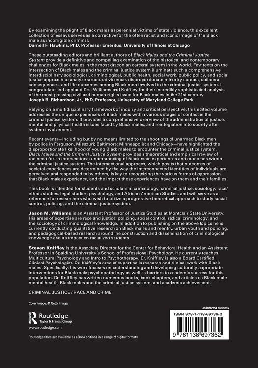 Produktbild: Black Males and the Criminal Justice System