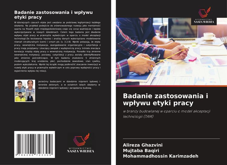 Produktbild: Badanie zastosowania i wp&iquest;ywu etyki pracy
