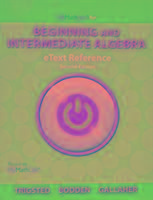 Produktbild: Trigsted, K: eText Reference for MyLab Math Trigsted/Bodden/