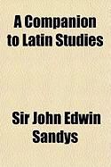 Produktbild: A Companion to Latin Studies
