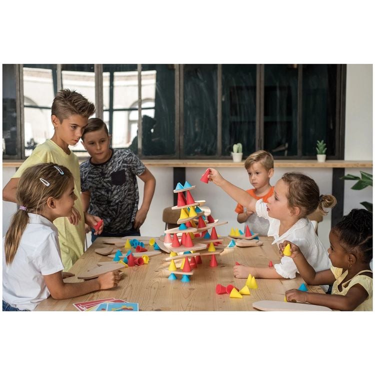 Produktbild: OPPI TOYS - Piks Stapelspielzeug Lernset 129-teilig
