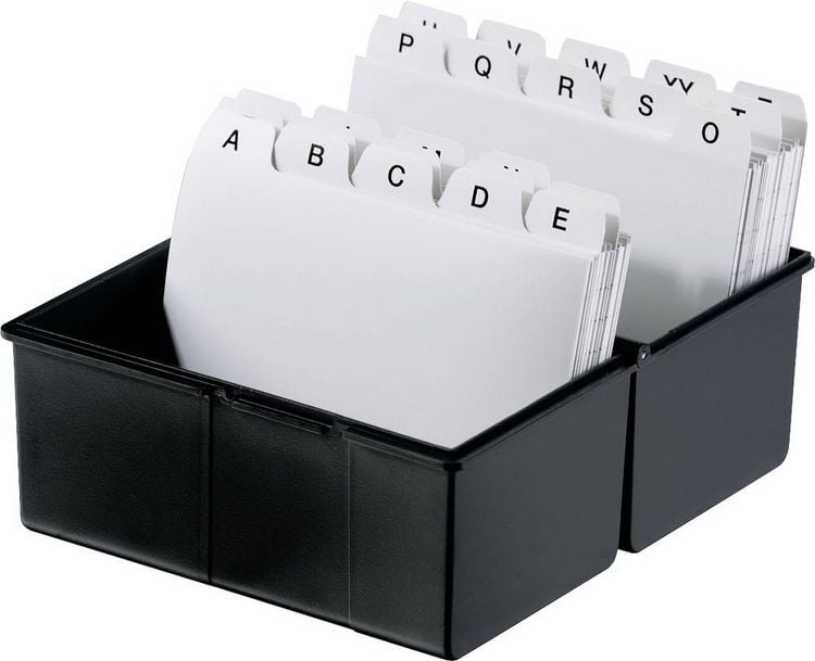 Produktbild: Karteibox A6 quer