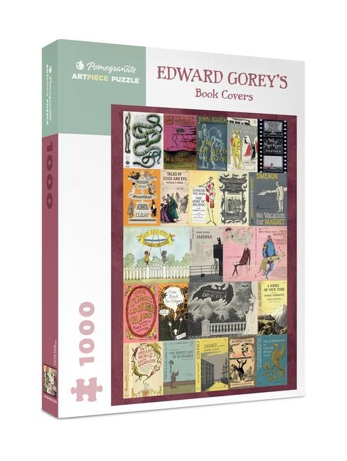 Produktbild: Edward Gorey's Book Covers 1000-Piece Jigsaw Puzzle