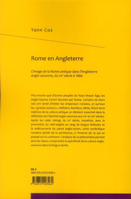 Produktbild: Rome en Angleterre