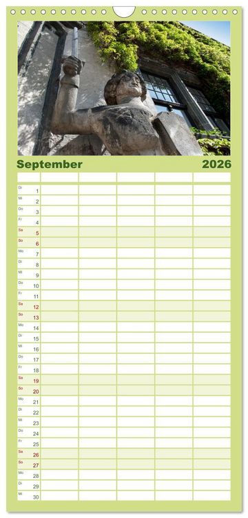 Produktbild: Familienplaner 2026 - Malerisches Quedlinburg mit 5 Spalten (Wandkalender, 21 x 45 cm) CALVENDO