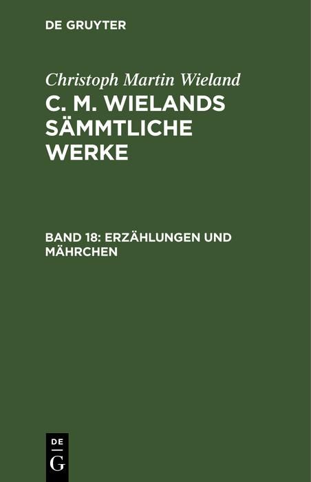 Produktbild: Erz&auml;hlungen und M&auml;hrchen