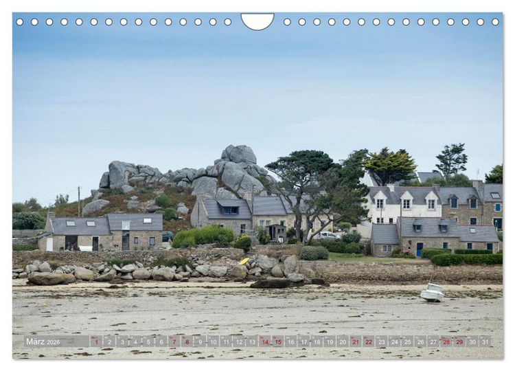 Produktbild: Momente einer Reise - Bretagne (Wandkalender 2026 DIN A4 quer), CALVENDO Monatskalender