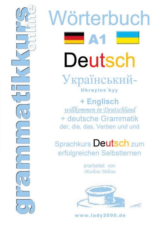 Produktbild: W&ouml;rterbuch Deutsch - Ukrainisch - Englisch