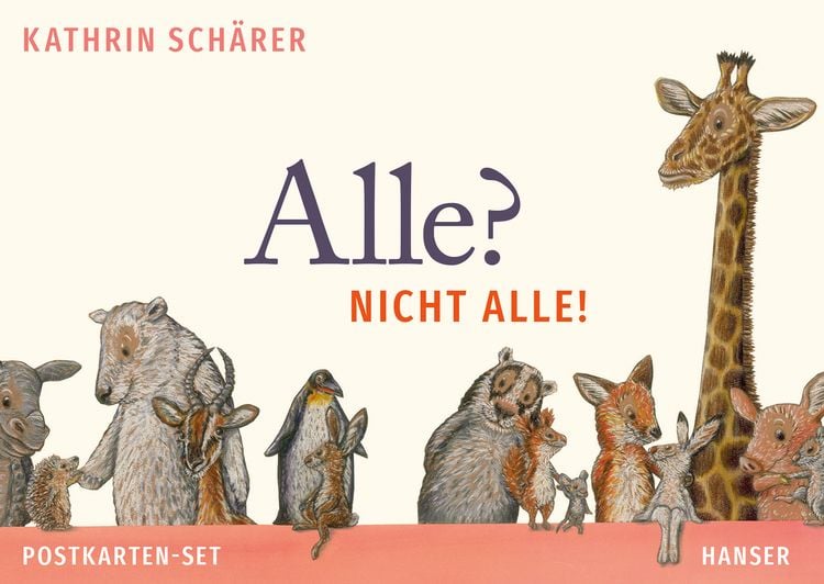 Produktbild: Alle? Nicht alle! Postkarten-Set