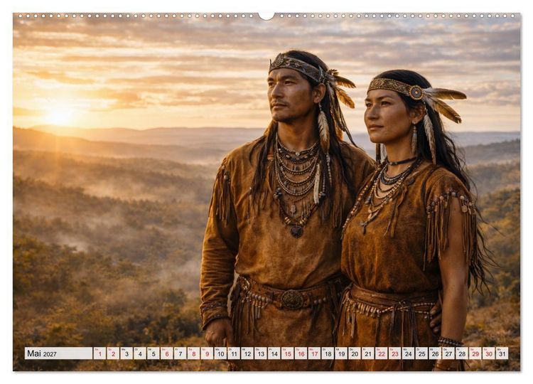 Produktbild: Ein spiritueller Weg. Im Rhythmus der Natur (Wandkalender 2027 DIN A2 quer), CALVENDO Monatskalender