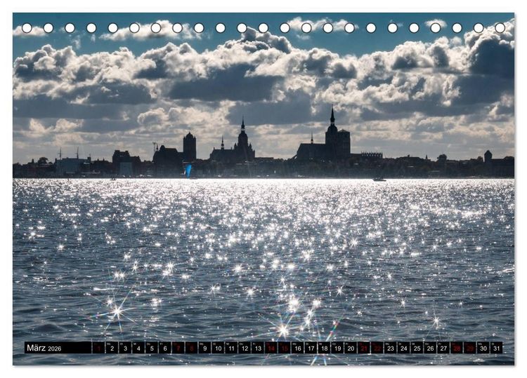 Produktbild: Vorpommern - von Altef&auml;hr bis Zinnowitz (Tischkalender 2026 DIN A5 quer), CALVENDO Monatskalender