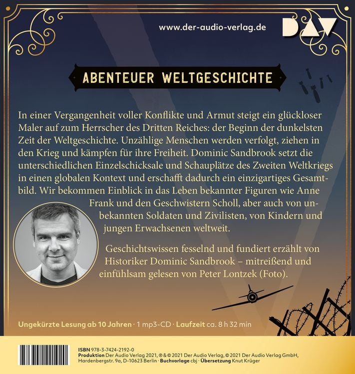 Produktbild: Weltgeschichte(n). Zeit der Finsternis: Der Zweite Weltkrieg