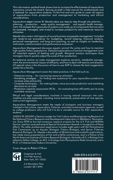 Produktbild: Aquaculture Management