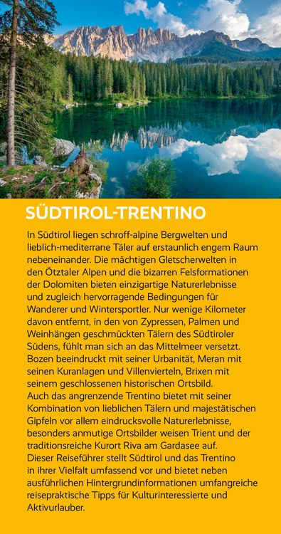 TRESCHER Reiseführer Südtirol und Trentino