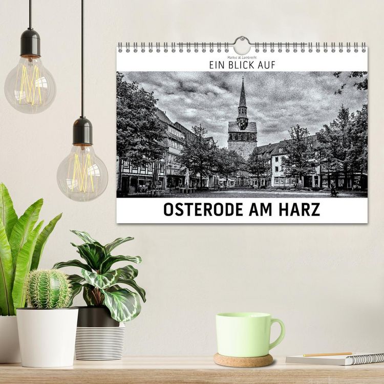Produktbild: Ein Blick auf Osterode am Harz (Wandkalender 2026 DIN A4 quer), CALVENDO Monatskalender