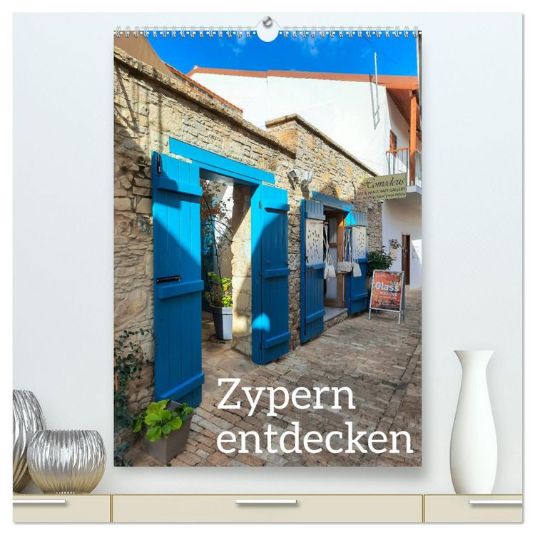 Produktbild: Zypern entdecken (hochwertiger Premium Wandkalender 2026 DIN A2 hoch), Kunstdruck in Hochglanz