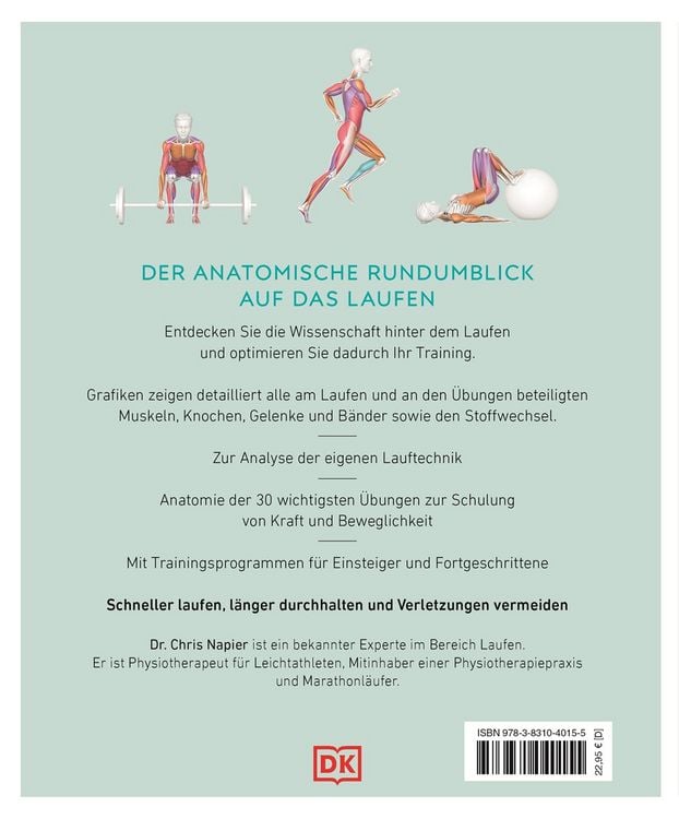 Produktbild: Lauftraining – Die Anatomie verstehen