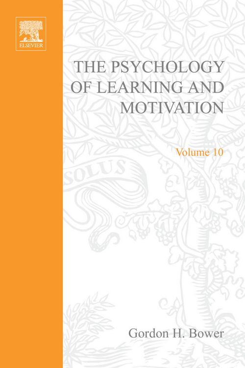 Produktbild: Psychology of Learning and Motivation