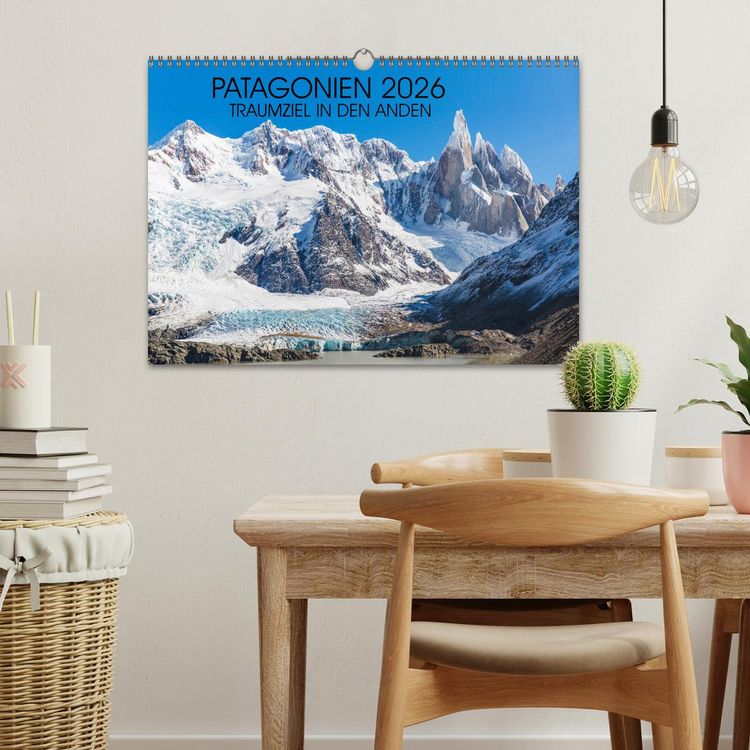 Produktbild: Patagonien 2026 - Traumziel in den Anden (Wandkalender 2026 DIN A3 quer), CALVENDO Monatskalender