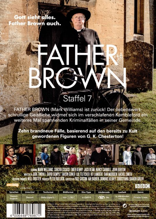 Produktbild: Father Brown - Staffel 7 [3 DVDs]