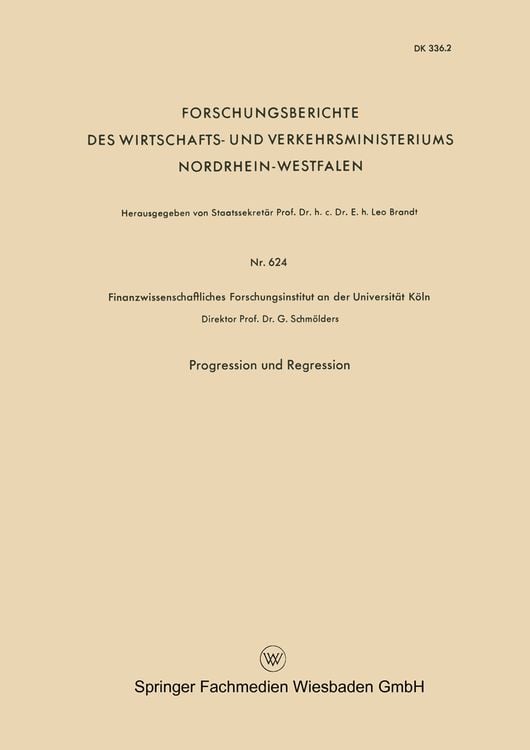 Produktbild: Progression und Regression