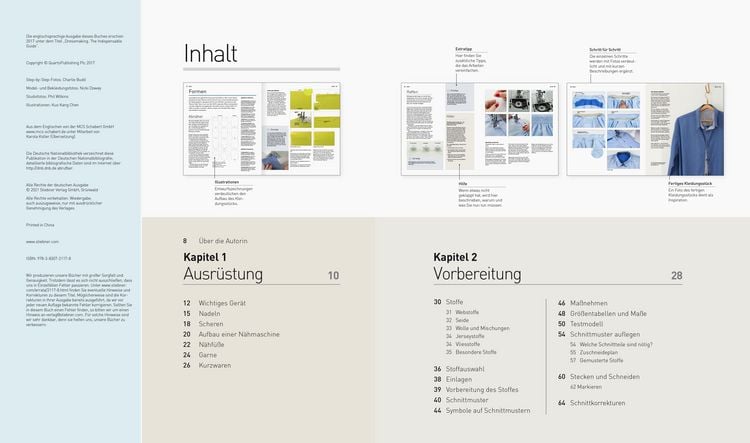 Produktbild: Kleidung N&auml;hen. Vom richtigen Ma&szlig;nehmen bis zum perfekten Saum: Das umfassende Handbuch mit &uuml;ber 150 Techniken.