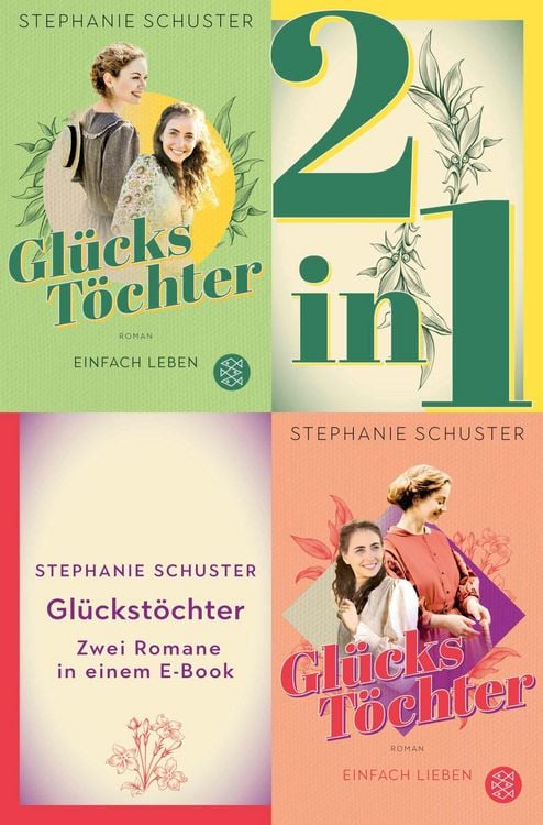 Produktbild: Gl&uuml;ckst&ouml;chter - Einfach leben / Einfach lieben - Zwei Romane in einem Band