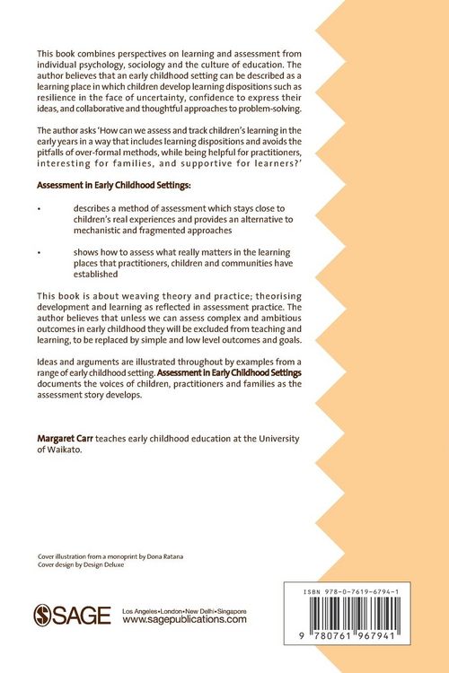 Produktbild: Assessment in Early Childhood Settings