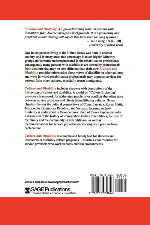 Produktbild: Culture and Disability