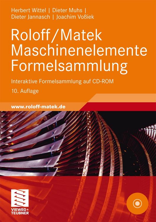 Produktbild: Roloff/Matek Maschinenelemente Formelsammlung