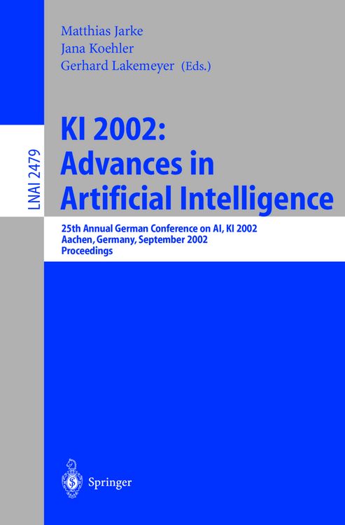 Produktbild: KI 2002: Advances in Artificial Intelligence