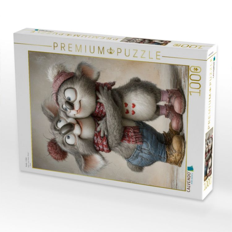 Produktbild: CALVENDO Puzzle Koala - Liebe | 1000 Teile Lege-Gr&ouml;&szlig;e 64x48cm Foto-Puzzle f&uuml;r gl&uuml;ckliche Stunden
