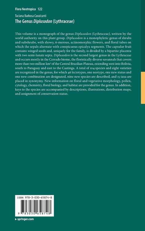Produktbild: The Genus Diplusodon (Lythraceae)