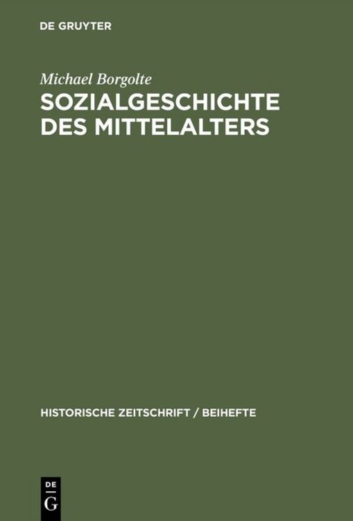 Produktbild: Sozialgeschichte des Mittelalters