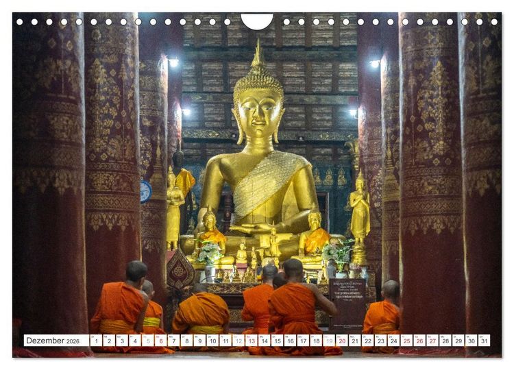 Produktbild: S&uuml;dostasien - Laos (Wandkalender 2026 DIN A4 quer), CALVENDO Monatskalender