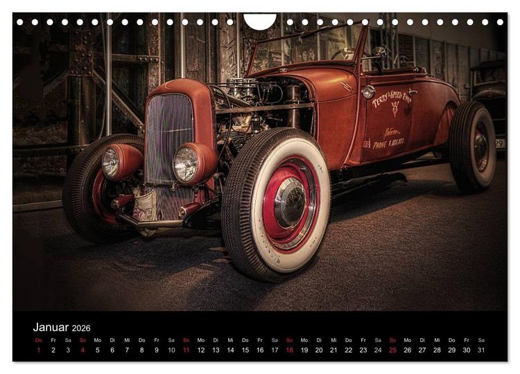 Produktbild: Custom Cars - Autos die begeistern (Wandkalender 2026 DIN A4 quer), CALVENDO Monatskalender