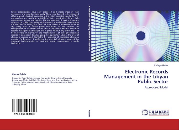 Produktbild: Electronic Records Management in the Libyan Public Sector