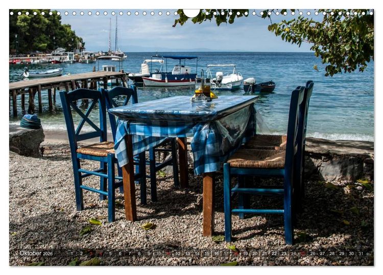 Produktbild: Griechische Momente (Wandkalender 2026 DIN A3 quer), CALVENDO Monatskalender