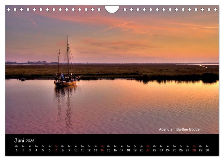 Produktbild: Landschaften im Norden (Wandkalender 2026 DIN A4 quer), CALVENDO Monatskalender