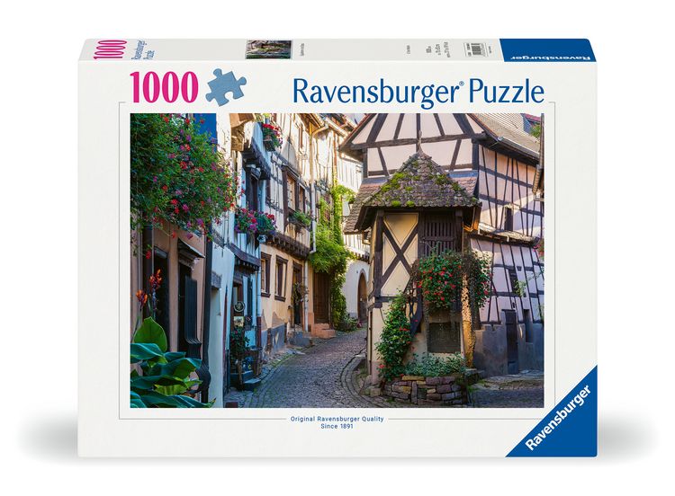 Produktbild: Erwachsenenpuzzle 1000 Teile - Eguisheim im Elsass