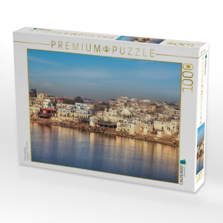 Produktbild: CALVENDO Puzzle Pushkar, Rajasthan | 1000 Teile Lege-Gr&ouml;&szlig;e 64x48cm Foto-Puzzle f&uuml;r gl&uuml;ckliche Stunden